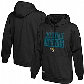 Men's Jacksonville Jaguars New Era Black School of Hard Knocks Pullover Hoodie,baseball caps,new era cap wholesale,wholesale hats